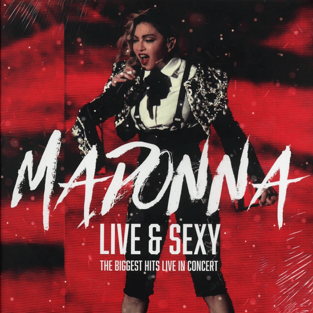 madonna – live & sexy (2lp pink vinyl) madonna – live & sexy (2lp pink vinyl)