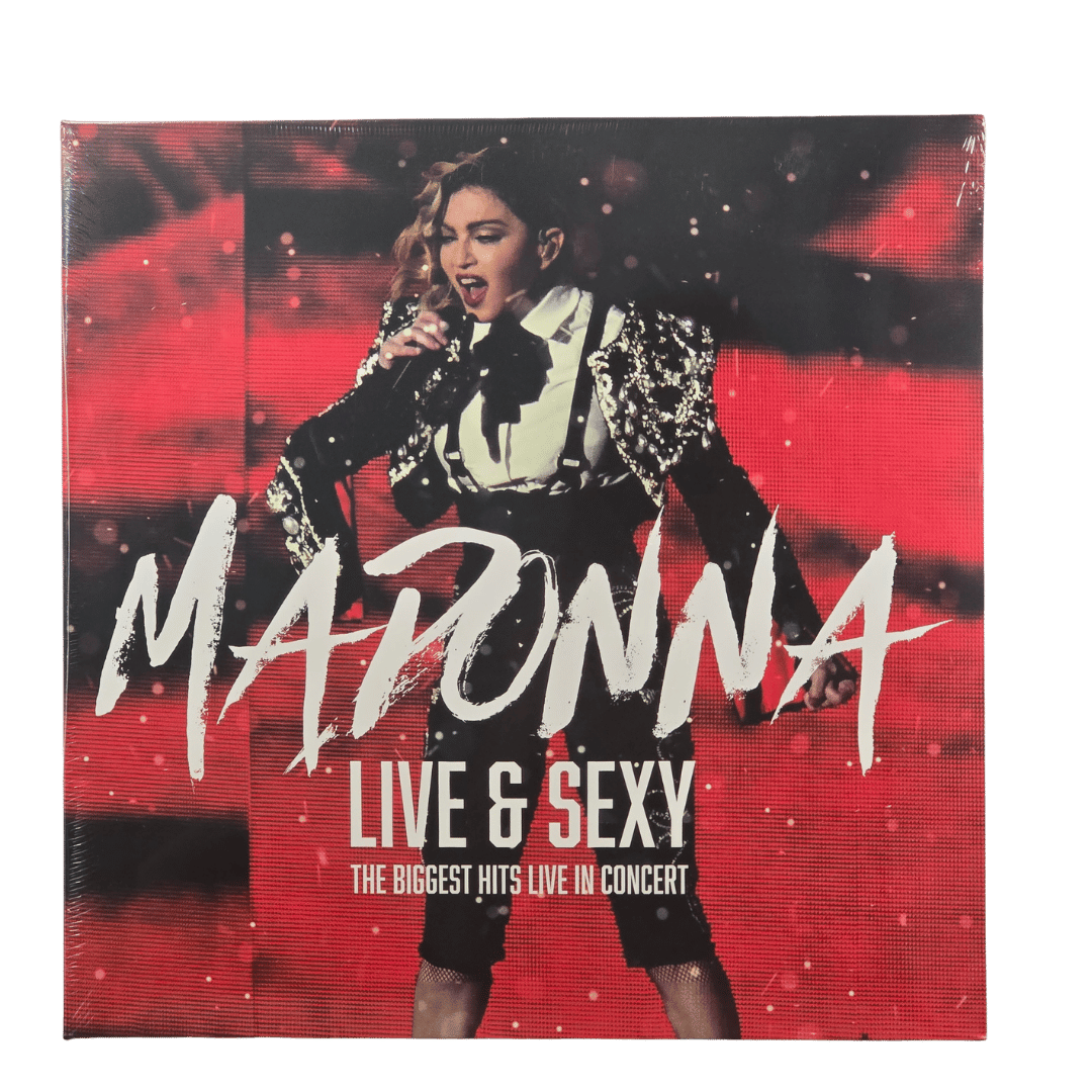 madonna – live & sexy (2lp pink vinyl) madonna – live & sexy (2lp pink vinyl)