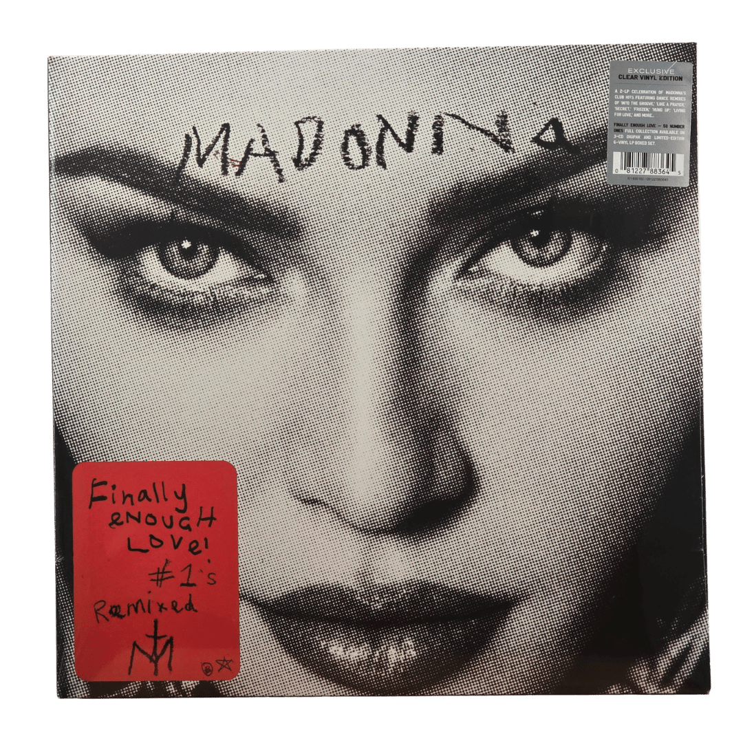 madonna – finally enough love (clear vinyl edition) madonna – finally enough love (clear vinyl edition)