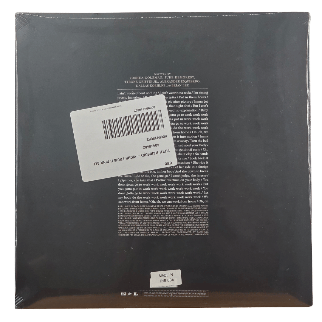 fifth harmony – work from home (urban outfitters limited vinyl) fifth harmony – work from home (urban outfitters limited vinyl)