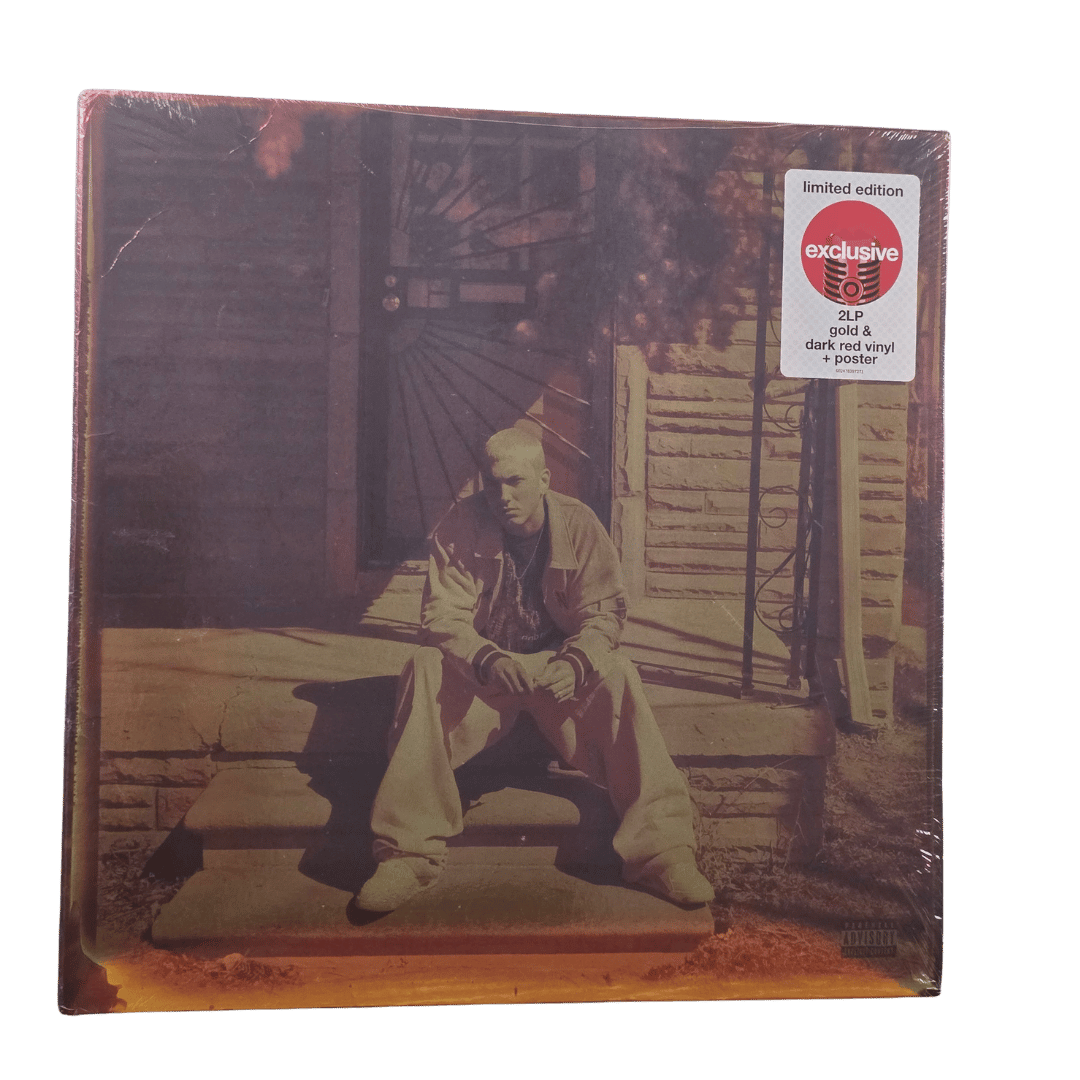 eminem – the marshall mathers lp gold & dark vinyl (25th anniversary target edition) eminem – the marshall mathers lp gold & dark vinyl (25th anniversary target edition)