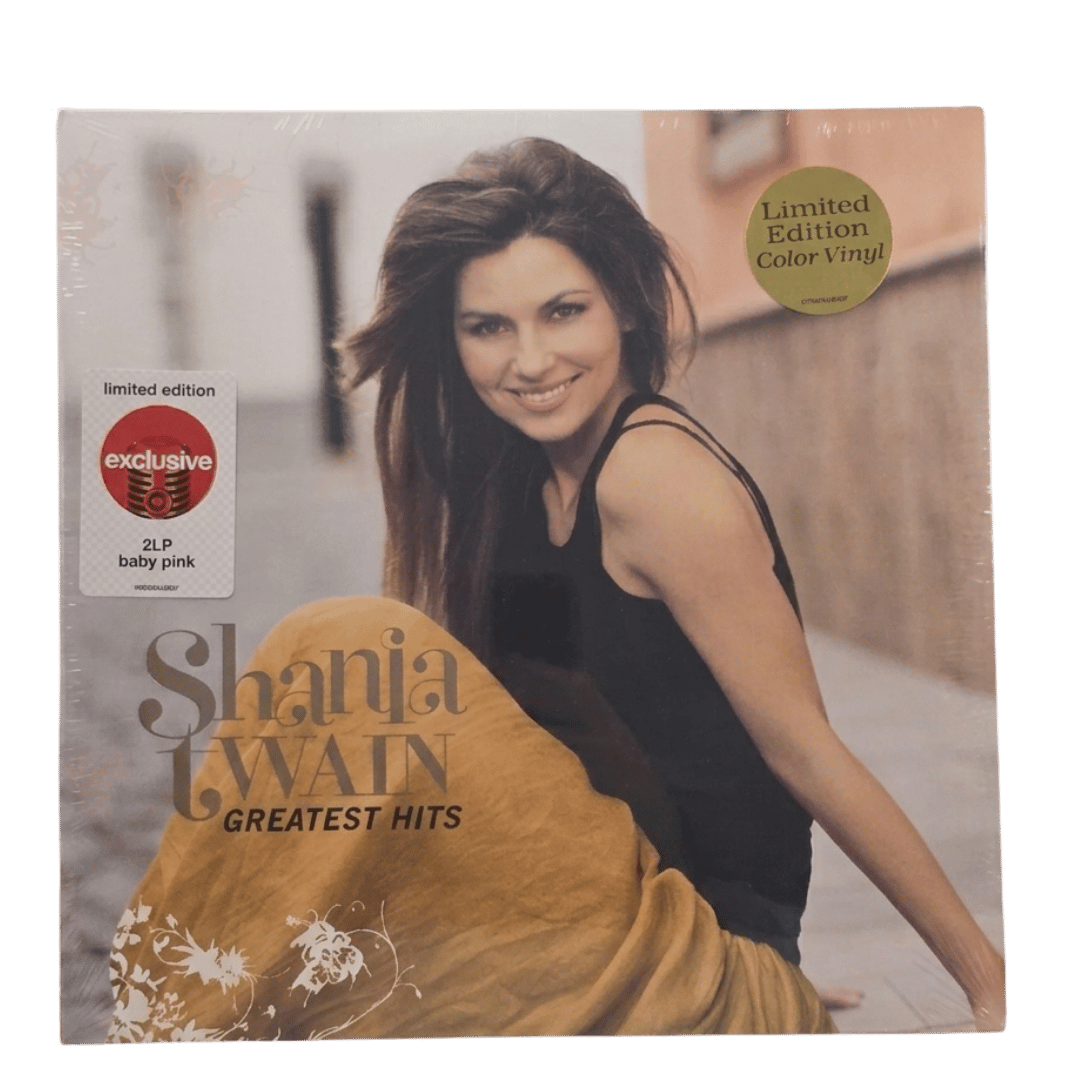 shania twain – greatest hits (target exclusive pink vinyl) shania twain – greatest hits (target exclusive pink vinyl)